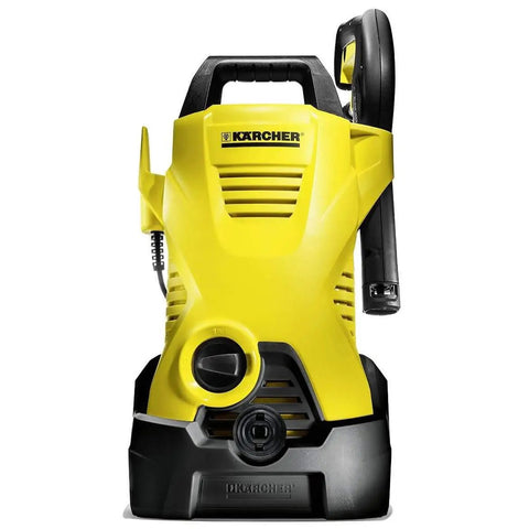 Compact 1600 PSI Electric Pressure Washer With Vario And Dirt Blaster Spray Wands, 1.25 GPM, Portable Power In Yellow