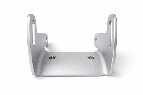 Beefy Heavy Duty Treadmill Drive Motor Mount Bracket Replacement Part 234661, silver steel U-bracket with slotted holes