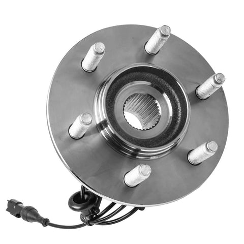 Six Lug Rear Wheel Hub Bearing Assembly With ABS For 2003 2004 2005 2006 Ford Expedition Lincoln Navigator top view