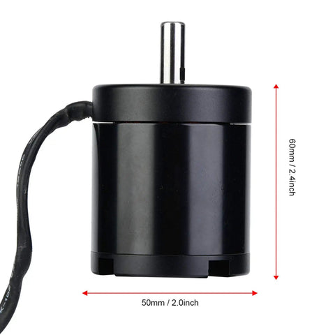 N5065 KV330 Brushless Outrunner Motor For Electric Skateboards And Scooters Sensored Design showing dimensions 50mm x 60mm