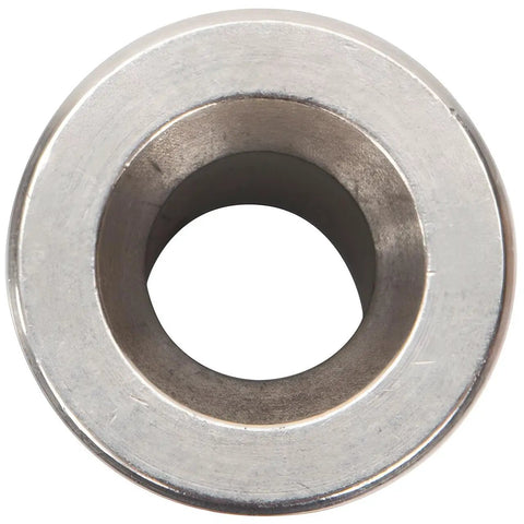 Close-up of stainless steel bearing sleeve, part of 12 Pack Bearing Sleeve Replacement For Crathco Bubblers And Cold Beverage Dispensers 3220.
