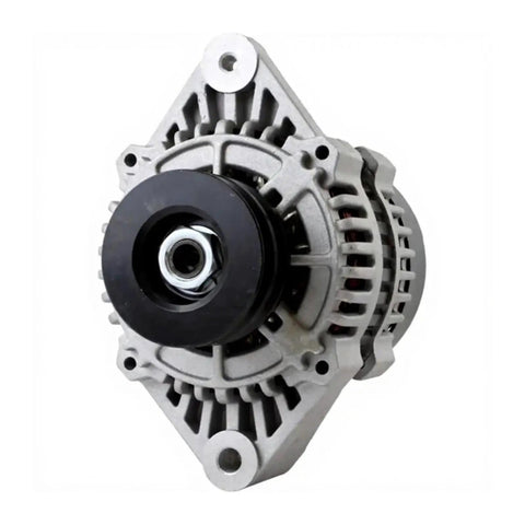 Front view of Alternator Replacement For Hyster Forklift And Industrial Marine Equipment, Low Noise Operation For Quiet Power.