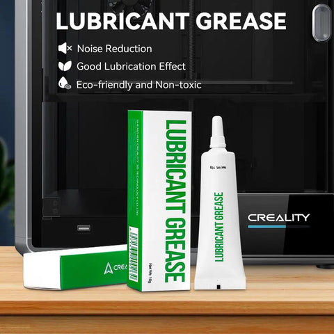 Two Pack 3D Printer Lubricant Grease For Ender Series And CNC Rails Cuts Noise And Friction Delivers Smooth Motion bottle and box