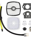 Air Filter Primer Bulb Gasket Kit for String Trimmers and Leaf Blowers Beefed Up Repower Upgrade Kit for SRM225 SRM210