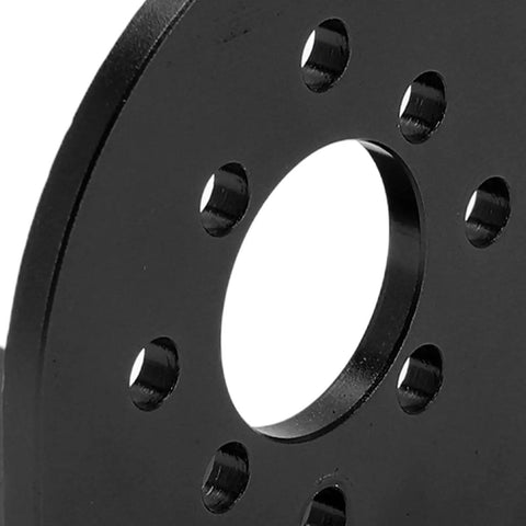 CNC Aluminum Motor Mount L Shape For 4082 And 5055 RC Motors, 25mm And 30mm Hole Distance, Beefed-Up Black Upgrade For RC Cars With Precision Machining And Secure Fit black CNC aluminum motor mount with multiple mounting holes