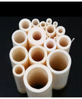 Heavy Duty 80 Percent Alumina Tube For 1200C Furnace T Wire Support And Heat Insulation Sleeve To Keep Your High Temp Setup Safe And Running Smooth Without Any Short Circuit Woes Or Breaks. 80 alumina ceramic tubes, assorted diameters