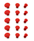 Red suction cups for DIY Car Dent Fix Kit With Suction Cup Gasket Puller For Auto Body And Home Appliances Like Refrigerator And Washer