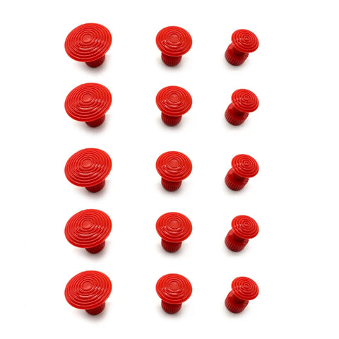 Red suction cups for DIY Car Dent Fix Kit With Suction Cup Gasket Puller For Auto Body And Home Appliances Like Refrigerator And Washer