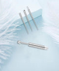 Pro Grade Stainless Steel Body Jewelry Insertion Taper Tool Set For 14G To 20G Piercing With Threadless Pins And Threaded Ball Grabber Kit