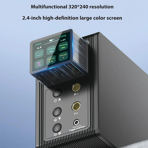 Pro Grade Capacitor Spot Welding Machine 29.2 kW For Lithium Battery Pack Assembly And Jewelry Repair LCD display