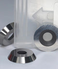 16mm Round Tungsten Carbide Inserts For Wood Turning Lathe Hollowing Tools Indexable Replacement With Screws 30 Degree