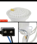 Detailed view of the Dead Nuts Reliable Passenger Side Electric Fuel Pump Module Assembly for Chrysler 300 V6 V8. Shows connection ports.
