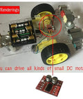 Dual H Bridge DC Stepper Driver Module 1.5A Per Channel 2 Way 4 Wire Stepper for DIY robotics car projects