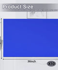 Pro Heavy Duty Sticky Rubber Tacky Mats 24 By 36 Inches Blue Floor Mats For Workshops And Garages Snag Dust And Grime Like A Champ 300 Sheets Industrial Bulk Deal size reference in living room.