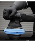 No Sweat 5 Inch Dual Action Polisher Buffer With Variable Speed Control and Heavy Duty Wool Sponge Pads for smooth car paint detailing.