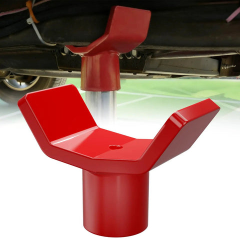ForoGore Red Bottle Jack Adapter 12 Ton Lift Extender Sleeve for lowered cars and trucks, heavy duty alloy steel construction.