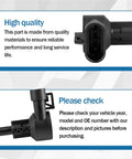 Coolant Level Sensor Replacement N9267001 for Peterbilt 348 365 367 382 384 385 386 389 and Kenworth T660 T800 W900 Trucks Plug and Play Install, Accurate Level Detection, Easy Tool Free Fitment, Durable Auto Grade Sensor black plastic connector