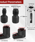 Product parameters of 5-Piece Oxygen Sensor Socket Set with 7/8 Inch 22mm O2 Socket