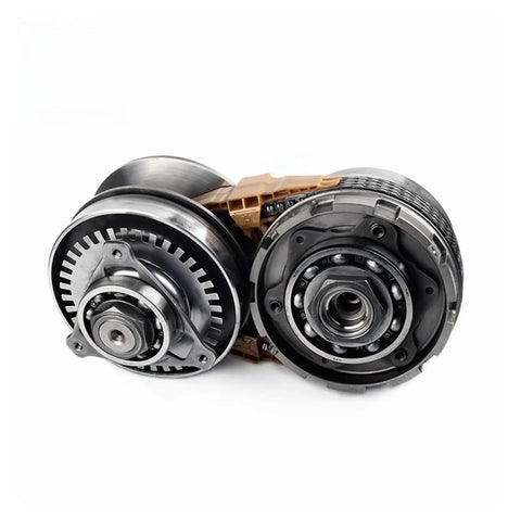Premium JF018 Auto Transmission Sprocket Pulley Chain Set For Nissan CVT Gearbox, showing 28 teeth sprocket and alloy steel construction.