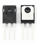 Five Pack YGW60N65F1 IGBT Chip For Welding Machines 650V 60A Replacement Beefy Power Switching Device Replaces FGH60N60SMD For Reliable Weld Power At Full Output. Black 3-pin IGBT transistor package with metal tab