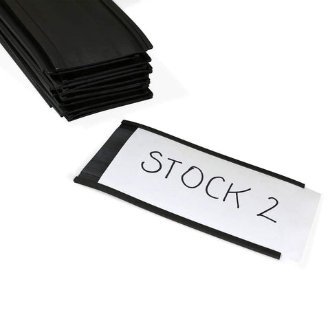 Heavy Duty 10 Pack Magnetic C Channel Label Holders 3X6 Inch Shelf Tags For Steel Racks Badass Grip Keeps Retail Displays Crisp Avoiding Tape Snaps Open Fast For Zero Fuss Restocking A Total Win For Shops Needing Quick Price Swaps On The Fly
