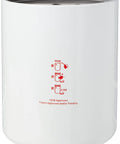 Spin On Hydraulic Filter HF6720 For Cummins Engines, Fleetguard Style Replacement, shown with installation instructions