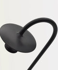 Close-up of Super Rock Solid Iron Wall Candle Sconces Set Of Two Matte Black Metal Hanging Mount, showcasing the curved design.