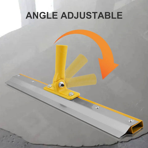 Self Leveling Concrete Tool Kit With Roller And Spike Shoes For Smooth Floor Leveling, angle adjustable scraper tool