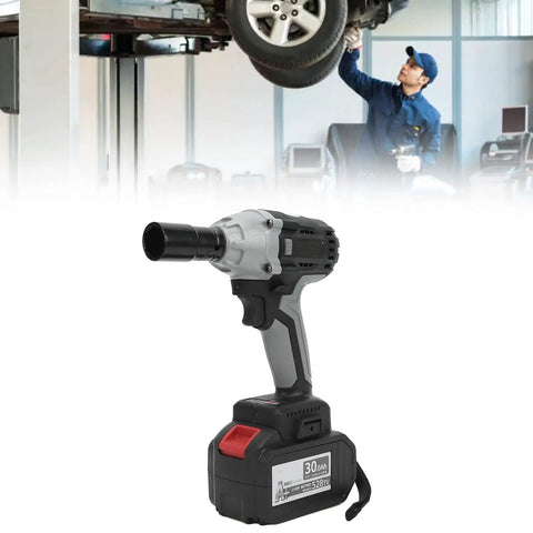 Top Rated Brilluxa Cordless Impact Wrench Kit, 21V Brushless Electric Ratchet With High Torque Power Tool Set For Automotive Lug Nut Removal And Workshop Equipment Assembly Plus Maintenance Gear