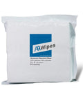 AAWipes nonwoven cleanroom wipes, 9 x 9 in, cellulose/polyester blend, bag of 600