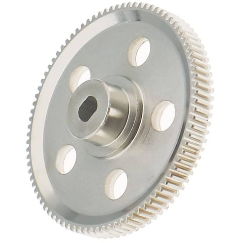 Gen7 Upgrades 45 Hardened Steel Beefy Spur Gear 87T For RC Hobby Cars Everest 10 Pro Sport Upgrades Silver Finish