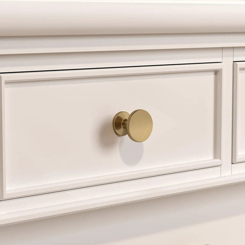 gold round dresser knobs Classic Round Dresser Knob Modern Minimalist Cabinet Knob