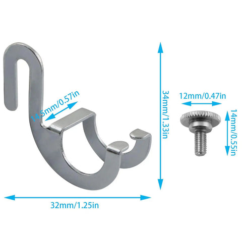 Durable Metal Finger Guard For Sewing Machines Three Pack Silver Shield That Keeps Your Fingers Safe From Needle Jabs And Snags