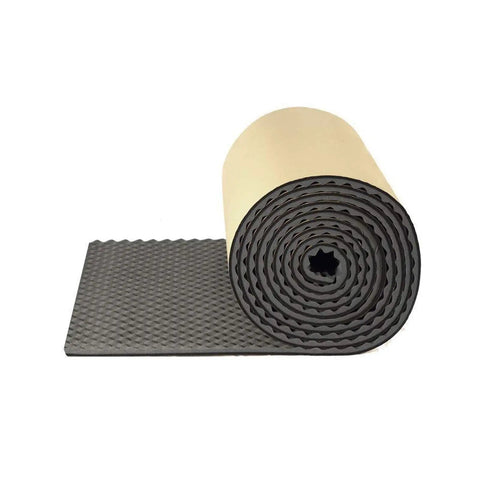Top Tier Acoustic Foam Panels 1M X 5M 3CM Thick Vibrant Red Sound Proofing Wall Tiles For Recording Studio Dance Room Home Gym Noise Dampening Game Changer Setup rolled black foam sheet with textured surface