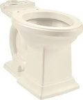 Town Square S Right Height Elongated Toilet Bowl Only in Linen, chair height, shown in side angle view