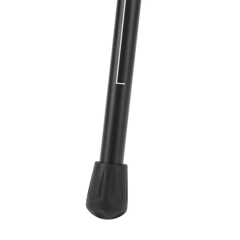 Lightweight Aluminum Folding Table Leg Set With Adjustable Height 36 To 59 Cm featuring a black rubber foot