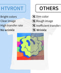11x17 Sublimation Paper Pack, 120 Sheets For Easy Dope Transfers On T Shirts, Tumblers, And Mugs, A3 Size, High Transfer Rate chart