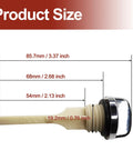 Oil Dipstick Replacement For 50cc 70cc 90cc 110cc 125cc Horizontal Engines In ATVs Quads Go Karts Dirt Bikes And Motorcycles, measurements displayed