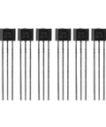 Dope Pro Grade High Sensitivity Hall Effect Sensor Switch 3 Pin SIP Magnetic Detector For Automotive And Industrial Gear Wide Temperature Range 24 To 50V Pack Of 10, 3-pin SIP sensors