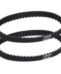 2 Pack 100XL Rubber Timing Belts With Pro Grade 50 Teeth 10 mm Wide 5.08 mm Pitch Synchronous Closed Loop Drive Belt For Industrial Machinery