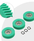 Nylon Planetary Gear Set For Electric Bike Hub Motor 36T Skew Gear With 608 Bearings Quiet Noise Reduction Internal Gears Ebike 3 Pack