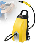 Powerful 3000W Commercial Steam Cleaner With 230 Degree High Temp Pressure Washer And 3.5L Big Tank, portable design with hose.