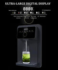 Wall Mounted Water Dispenser With Electronic Lock And Dual Temperature Control for office with digital display