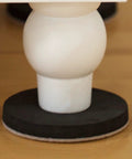 Table leg on Felt Furniture Sliders For Hard Floors 3.5 Inch Wide 4 Pack Great For Moving Tables Sofas And Bookcases