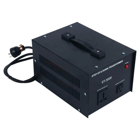 Heavy Duty Voltage Converter Transformer 3000W Step Up And Down 110V To 220V for international travel and home use