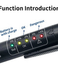 Close-up of labels on Pen Style Brake Fluid Tester With Five LED Indicators For Quick DOT 3 DOT 4 DOT 5.1 Fluid Check