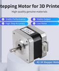 Z Axis Stepper Motor 42-34Z 2 Phase 0.8A 1.8 Degree 0.4 N.M For 3D Printer Ender 3 Ender 5 CR-10 Series on display