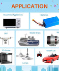 Diagram showing applications of 14 Gauge Flexible 2 Conductor Silicone Wire Spool for LED Strip Extension Cable 600V 200 C