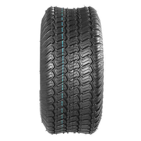 Front Turf Tires 15x6.00-6 For Lawn Mower And Riding Tractor Tubeless 4 Ply With 570 Lb Capacity Set Of 2 Non Highway Tread