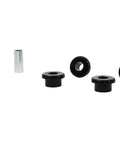 Rear Track Bar Bushing Kit in Black, Premium Polyurethane, Tough as Nails Performance for Trucks and SUVs, Smooth Handling, Factory Direct Pricing, USA Headquarters. Black polyurethane bushings with metal sleeves